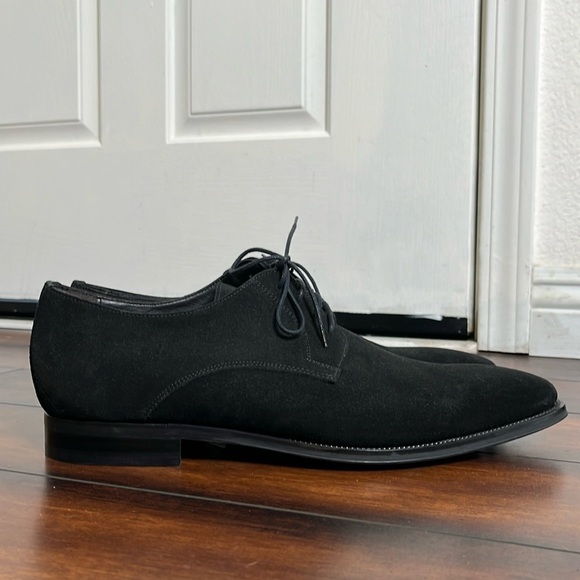 To Boot New York Felix Plain Toe Suede Leather Derby Shoes Men's Size 10… - Picture 1 of 11
